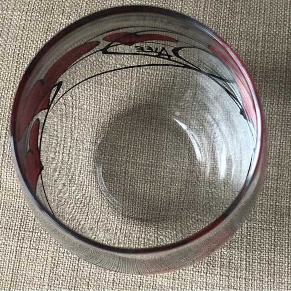 Hand Painted Glass. Hearts. Amanda Lee - Picture 5 of 9